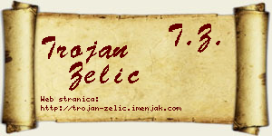 Trojan Zelić vizit kartica